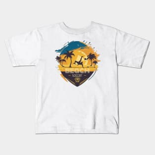 SCLG001 - Beach Soccer Logo Kids T-Shirt